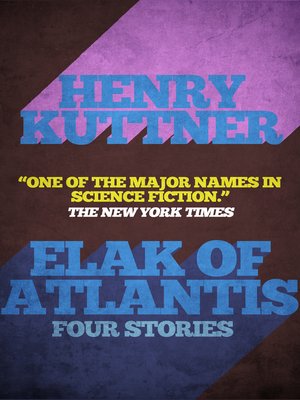 cover image of Elak of Atlantis
